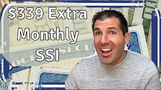 339 Extra Monthly Benefits for SSI in 2024  Supplemental Security Income [upl. by Celtic506]