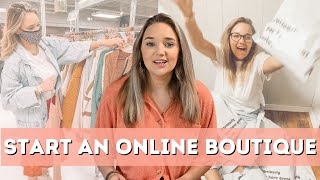 How To Start An Online Boutique 2021 EASY STEP BY STEP [upl. by Elleoj139]