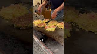 Mizuno okonomiyaki part 1 with st deluxe tour stdeluxetour travel japan ทัวร์ญี่ปุ่น Michelin [upl. by Atikram]