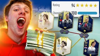 FIRST TO GET 194 FUT DRAFT WINS £10000  FIFA 19 [upl. by Mcclary]