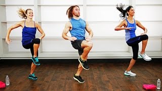 30Minute NoEquipment Bodyweight Bootcamp Workout  Class FitSugar [upl. by Woody]