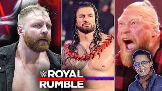 WWE Royal Rumble 29 January 2022  Mens Royal Rumble Returns Jon Moxley Roman Vs Seth Highlights [upl. by Reema]