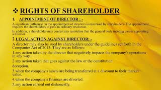 Rights and Duties of Shareholders of a Company [upl. by Liscomb]