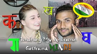 Teaching My American Girlfriend Hindi [upl. by Nuahc991]