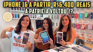 IPHONE 16 A PARTIR R6400 A PATRICIA VOLTOU VIP PHONES [upl. by Nivac137]