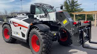 Test et démo Bobcat TL 3870 HF Agri  à la Scierie Rollin [upl. by Ahseyt]