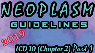 Neoplasm Guidelinesമലയാളം ICD 10 chapter2 [upl. by Senga958]