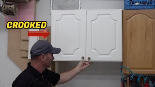 How To Align  Adjust Cabinet Door Hinges European style hinges [upl. by Adnesor82]