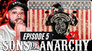 Sons Of Anarchy Season 1 Episode 5 ‘Giving Back’ REACTION [upl. by Hildegaard284]