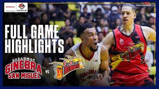 SAN MIGUEL vs GINEBRA  FULL GAME 3 SEMIS HIGHLIGHTS  PBA SEASON 49 GOVERNORS CUP  OCT 13 2024 [upl. by Eiwoh]