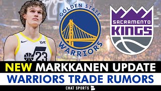 NEW Lauri Markkanen TRADE Update GSW In Bidding War With The Kings Golden State Warriors Rumors [upl. by Adachi91]