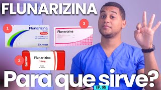 FLUNARIZINA PARA QUE SIRVE  3 COSAS [upl. by Ymmak]