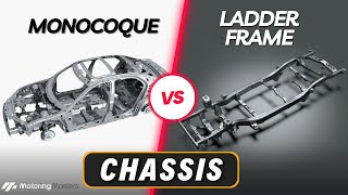 Monocoque VS Ladder Frame  Chassis Explained  OffRoad or On Road [upl. by Nahtanoj]