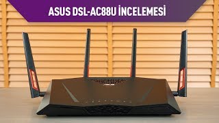 Asus DSLAC88U Modem Router incelemesi [upl. by Emsoc]