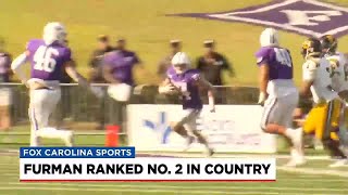 Furman becomes No2 ranked team in the country [upl. by Lehrer]