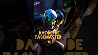 Datos de Taskmaster taskmaster thunderbolts villano [upl. by Addia]