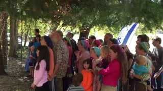 Singing the Shema Sukkot 2015 [upl. by Antonin]