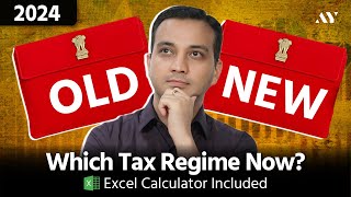 New Income Tax Slabs 202425  New Tax Regime vs Old Tax Regime Calculation  Budget 2024 Analysis [upl. by Perlis]