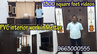 PVC Interiors MetturPVC Modular Kitchen In MetturPVC Pooja Room Design In Mettur  9663000555 [upl. by Rafaelia]