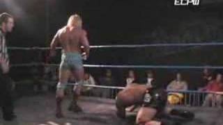 ECPW Championship Paul E Normus Vs Mike Reedc [upl. by Elburt]