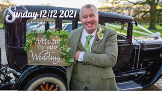 Wedding at St Annes church in Singleton amp Singleton Lodge 12 December 2021 [upl. by Ashely265]