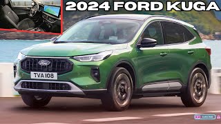 FINALLY 2024 Ford Kuga Facelift  First Look Interior amp Exterior [upl. by Walkling]