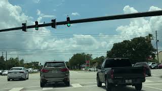 Afternoon drive Oviedo Florida to Altamonte Springs Florida 4k ASMR [upl. by Debby869]