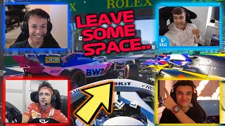 F1 Driver Plays Virtual F1 Game [upl. by Danila]