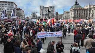 Demo gegen Sicherheitskonferenz in München  17022024 [upl. by Ashely365]