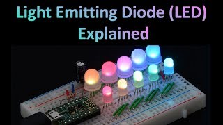 Light Emitting Diode LED Explained Working Advantages and Types of LED Explained [upl. by Nathanial]