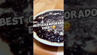 SIMPLE AT MASARAP NA CHAMPORADO😋 fypシ゚viral food trend fypシ゚viral trending yummy highlights [upl. by Moncear]