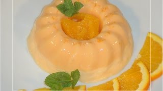 Receta Bavarois de naranja  Recetas de cocina paso a paso tutorial Loli Domínguez [upl. by Eerihs]