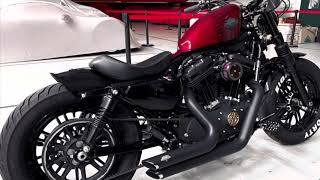 Harley Davidson Forty Eight sound [upl. by Bonnes345]