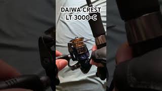 DAIWA CREST LT 3000C fishing daiwa daiwafishing castingreel daiwareels daiwareel [upl. by Yllac]