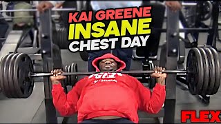 Kai Greenes Epic Chest Workout No Normal Human Can Survive [upl. by Kcarb]