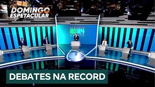 Debates promovidos pela RECORD em 15 cidades ajudam eleitores a decidir o voto [upl. by Virgina]