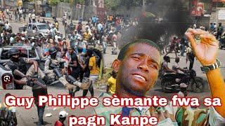 Guy Philippe sèmante fwa sa pagn Kanpe pep li kanpe avel se Guy Philippe yo vle [upl. by Noevart590]