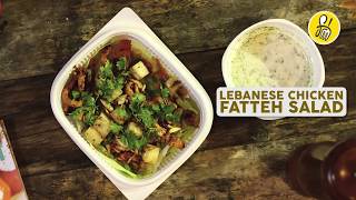 How to make Lebanese Chicken Fatteh Salad FreshRecipes [upl. by Niatsirk174]