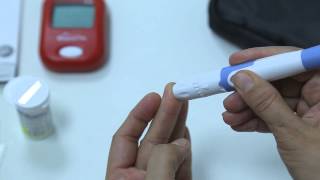 How To Use The DrMorepen Blood Glucose Meter Model BG02 [upl. by Auohp]