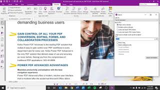 Kofax Power PDF Advanced v 31 Redaction and Docusign Features [upl. by Nathan]