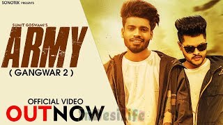 Sumit Goswami  ARMY  Latest Haryanvi New Song 2020  Sonotek Live [upl. by Svetlana397]