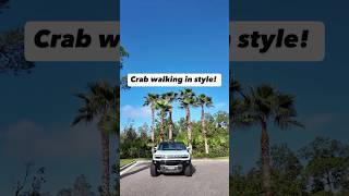 Crab walking in style 🦀⚡ The GMC Hummer EV SUV [upl. by Lanrev]