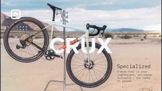 Specialized Crux  Featherweight Frame  Best Gravel Bikes Of 2024 [upl. by Laehctim]