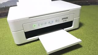 EPSON Colorio EW052A 初回プリント [upl. by Hulburt]