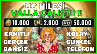 PUBG MOBİLE UC HİLESİ 2024  BEDAVA GERÇEK 10000 UC [upl. by Hodges411]