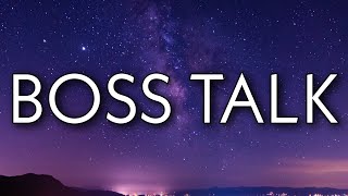 BossMan Dlow  Boss Talk Lyrics [upl. by Nahgen737]