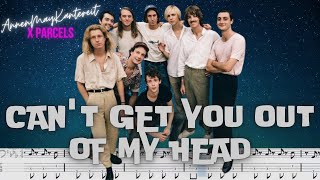 cant get you out of my head  parcels  Bass Cover  tabs [upl. by Angelina289]