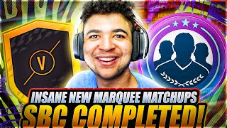 FIFA 22 NEW MARQUEE MATCHUPS SBC COMPLETED  EASIEST METHOD [upl. by Lesnah]