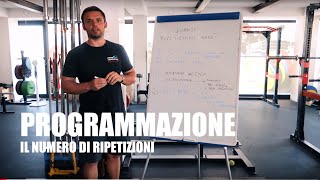 Programmazione quante ripetizioni fare 4 PUNTI FONDAMENTALI [upl. by Asilim]