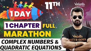 Complex Numbers amp Quadratic Equation Class 11 Maths Full Chapter 5 Revision cbse2024 shimonsir [upl. by Drofdeb]